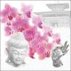 Orchids Of Buddha Napkin Lunch
