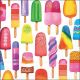 Delicious Popsicles Napkin Lunch