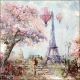 Paris Art Napkin Lunch