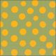 Polka Dots Yellow/Green Napkin Lunch