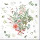Eucalyptus And Fern Bouquet Napkin Lunch