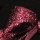 Woven Edge Glitter Velvet 1.5 inch by 11 yards  Burgundy