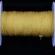 Braided Fabric Cording  2mm 3/32 Inch 110 Yd Yellow