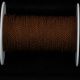 Braided Fabric Cording  2mm 3/32 Inch 110 Yd Chocolate