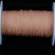 Braided Fabric Cording  2mm 3/32 Inch 110 Yd Peach