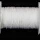 Braided Fabric Cording  2mm 3/32 Inch 110 Yd White