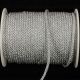 Metalized Braided Cording 11/64inch 55 Yards Silver