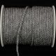 Metalized Braided Cording 11/64inch 55 Yards Pewter