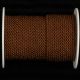 Braided Fabric Cording  4.5mm 11/64 Inch 55yds Chocolate