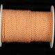Braided Fabric Cording  4.5mm 11/64 Inch 55yds Peach