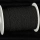 Braided Fabric Cording  4.5mm 11/64 Inch 55yds Black