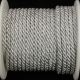 Metalized Braided Cording 1/4 Inch 27 Yards  Silver