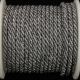 Metalized Braided Cording 1/4 Inch 27 Yards  Pewter