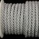 Metalized Braided Cording 3/8 Inch 16 Yards  Silver