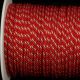 Braided Cording With Gold 3/32 Inch 110 Yd Red  Gold