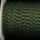 Braided Cording With Gold 3/32 Inch 110 Yd Hunter  Gold