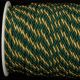 Braided Cording With Gold 5mm 3/16in 50mtr/55yd Hunter