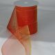 Crystal Organdy Ribbon 4 inch by 27 yards Mango