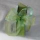 Crystal Organdy Ribbon 1 inch by 55 yards Grass