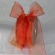 Crystal Organdy Ribbon 2 inch by 55 yards Mango