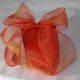 Crystal Organdy Ribbon 3 inch by 55 yards Mango