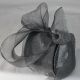 Crystal Organdy Ribbon 3 inch by 55 yards Graphite