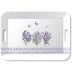 Lovely Lavender White Tray Xlge
