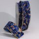 Wire Gold Cord Edging Fabric 2.5 Inch 20 Yards Blue Swing