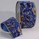 Wire Gold Cord Edging Fabric 4 Inch 20 Yards Blue Swing