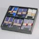 6 X 6 Ribbon Box A 1.5 Inch  9 Feet  Blue/silver