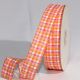 Wired Cotton Summer Weave 1 Inch  20 Yards  Orange