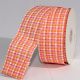 Wired Cotton Summer Weave 2 Inch  20 Yards  Orange