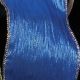 Crinkled Wire Edge. Fabric Lame 3 Inch 20 Yards  Royal