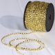 Acrylic Mini Stars 1/4 inch 55 yards Gold
