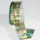Organza Print German Christmas 1.5 inch by 27 yards Gold/Hunter