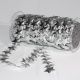 Fine Lame Large Stars 1 1/2 Inch 20 Yards Silver