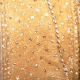 Wire Edge Semi Sheer Brooklyn 6 Inch 20 Yards  Gold