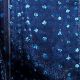 Wire Edge Semi Sheer Brooklyn 6 Inch 20 Yards  Blue