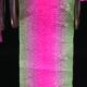 Cut Edge Satin Silk Ombre 1 Inch 55 Yards Teal/red
