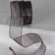 Wire Edge Organza 2 inch by 27 yards Antique Mauve