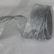Wire Edge Organza 2 inch by 27 yards Silver/Silver Edge