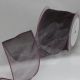 Wire Edge Organza 3 inch by 27 yards Antique Mauve