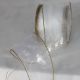 Wire Edge Organza 3 inch by 27 yards White/Gold Edge