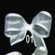 Satin Edge Organdy  Georgette 1 1/2in  30yards White