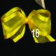 Satin Edge Organdy  Georgette 1 1/2in  30yards Yellow