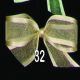 Satin Edge Organdy  Georgette 1 1/2in  30yards Champagne