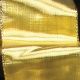 Wired Woven Metallic Ribbon 2 inch  27 Yards Gold
