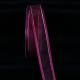 Satin Edge Organdy Gold Georgette 1 In  30yards  Wine / Gold