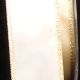 Woven Edge Gold Satin 5/8 Inch 27 Yards Cream