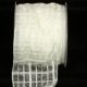 Wired Sheer Solid Check 3 Inch  27 Yards  Ivory